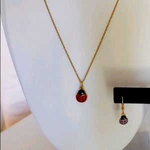 Ladybug necklace